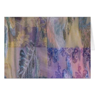 Patchworks II Greeting Card card