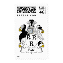 Pate Family Crest postage