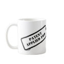 'Patent Applied For' mug
