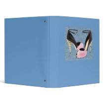 Patent Leather with Sculpted Metal Heel Vinyl Binder