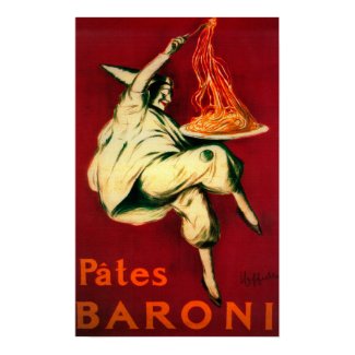 Pates Baroni Vintage PosterEurope Poster