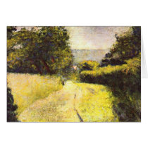 Path by Georges Seurat Card