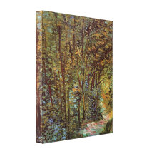 Path in the Woods by Vincent van Gogh Canvas Print