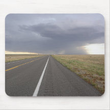 Path Into the Storm Mouse Pads
