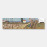Path Through a Field with Willows 1888 Bumper Stickers