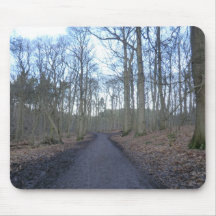 Path Through Delamere Forest in Cheshire Mousepads