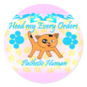 "Pathetic Human" Sticker