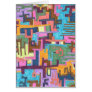 "Paths" Abstract Art Card