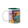 Paths, Abstract Art Mug