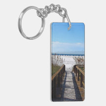 PATHS RECTANGLE ACRYLIC KEY CHAIN