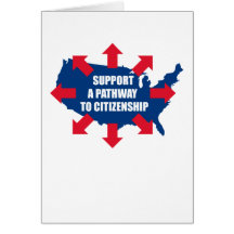 Pathway To Citizenship Greeting Cards