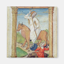 Patience Against Wrath Fridge Magnet