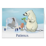 "Patience" Card (Blank Inside)