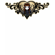 "Patience" Gothic Victorian Fairy Art Top