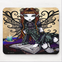 "Patience" Gothic Victorian Fairy Mousepad mousepads