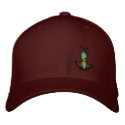 Patience, Grasshopper Hat embroidered hats by mindjuice Patience, Grasshopper Hat embroidered hats