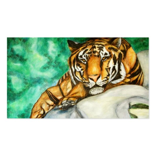 Patience (Tiger) Business Cards