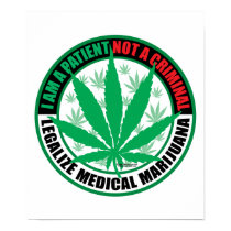 Patient NOT Criminal posters