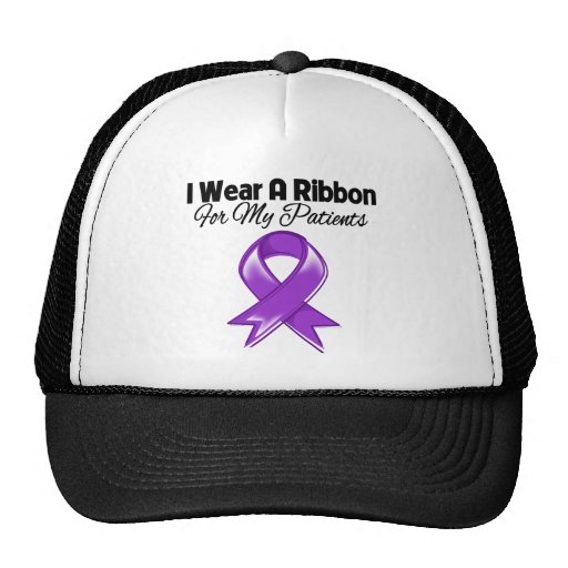 Patients - I Wear Purple Ribbon Hats