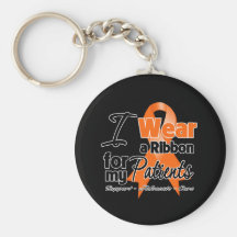 Patients - Leukemia Ribbon Key Chains