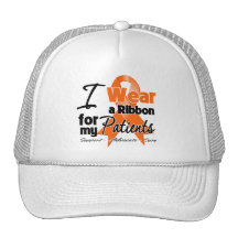 Patients - Leukemia Ribbon Mesh Hat