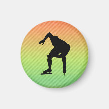 Patinador de la velocidad iman