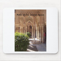 Patio de los Leones mousepads by Sandiegodianna Patio de los Leones mousepads