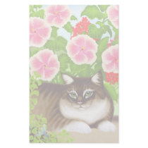 Patio Jungle Cat Stationery