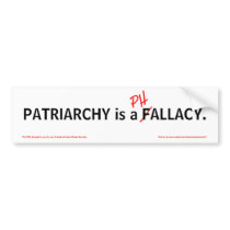 Patriarchy Defined Bumper Sticker