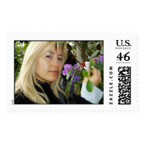 Patricia in the garden postage by ottosen Patricia in the garden postage