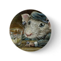 Patricia the rat pinback button