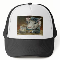 Patricia the rat mesh hats