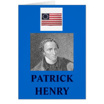 PATRICK HENRY QUOTE CARDS