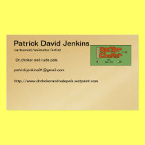 Patrick Jenkins Business Card business cards