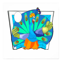 Patrick Peacock posters by BisforBirds Patrick Peacock posters