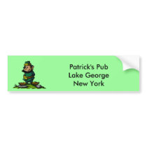 Patrick's Pub bumper stickers