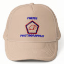 PATRIOT76, PHOTOGRAPHER, PRESS hats by patriot76USA PATRIOT76, PHOTOGRAPHER, PRESS hats
