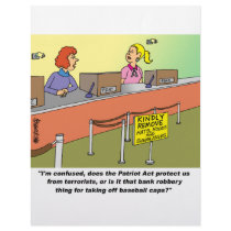 PATRIOT ACT / BANK ROBBERY letterhead by banker_broker_gifts PATRIOT ACT / BANK ROBBERY letterhead