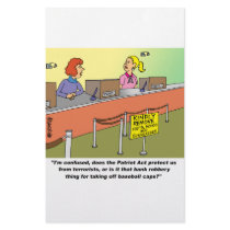 PATRIOT ACT / BANK ROBBERY stationery by banker_broker_gifts PATRIOT ACT / BANK ROBBERY stationery