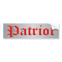 Patriot Bumper Stickers