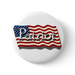 Patriot Button (Silver)