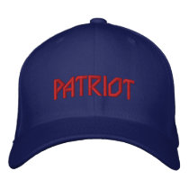 PATRIOT Embroidered Hat embroidered hats