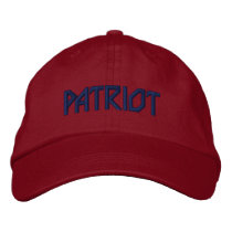 PATRIOT Embroidered Hat embroidered hats