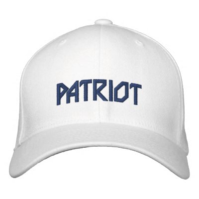 PATRIOT Embroidered Hat by jhimages