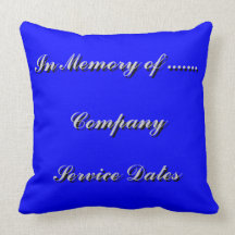 Patriot Guard memorial pillow