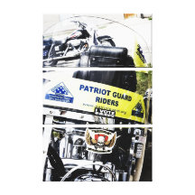 Patriot Guard Riders Canvas Print