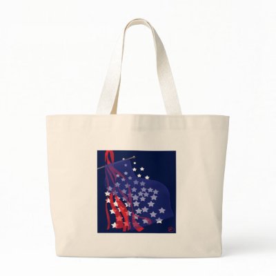 patriot hand bag by tyebine