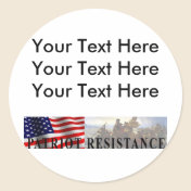 Patriot Resistance Sticker