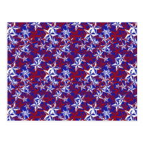 Patriot Stars custom postcards