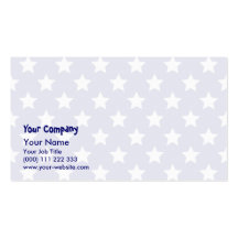 Patriot stars pattern business card